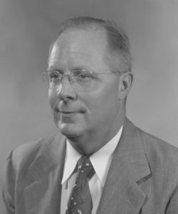 : Dr. Edward Harper Rynearson (circa 1950). [Image provided courtesy of the W. Bruce Fye Center for the History of Medicine and the Libraries History of Medicine Collection at Mayo Clinic, Rochester, Minn.]